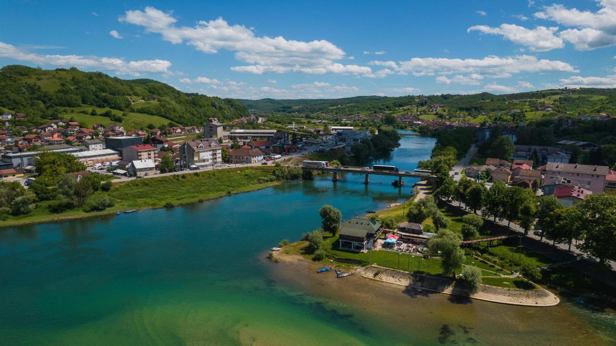 Motel New Sanatron Bosanski Novi Zewnętrze zdjęcie